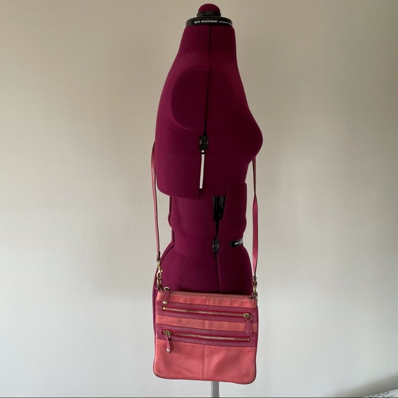 Coach Pink Crossbody - Picture 1 of 16
